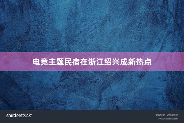 电竞主题民宿在浙江绍兴成新热点